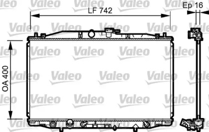 Теплообменник (VALEO: 735049)