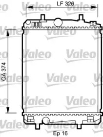 Теплообменник (VALEO: 735070)