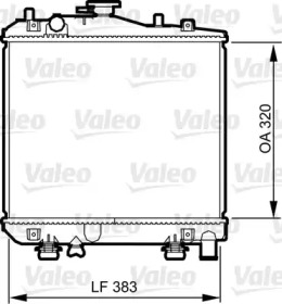 Теплообменник (VALEO: 735079)