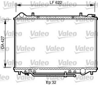 Теплообменник (VALEO: 735095)