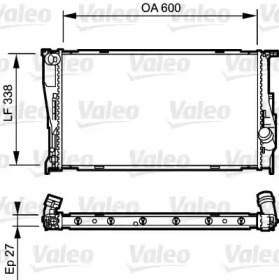 Теплообменник (VALEO: 735165)