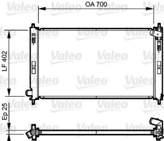 Теплообменник (VALEO: 735200)