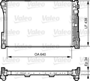 Теплообменник (VALEO: 735292)