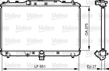 Теплообменник (VALEO: 735400)