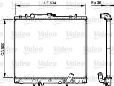 Теплообменник (VALEO: 735420)