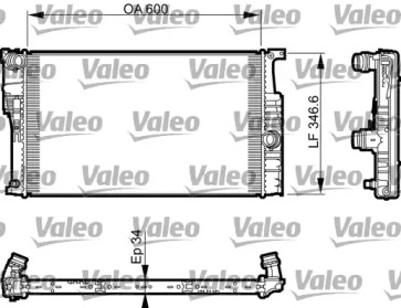 Теплообменник (VALEO: 735464)