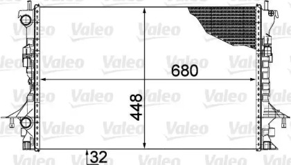 Теплообменник (VALEO: 735489)