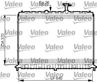 Теплообменник (VALEO: 735501)