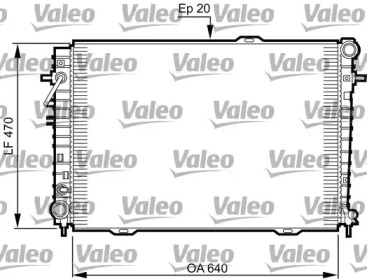 Теплообменник (VALEO: 735507)