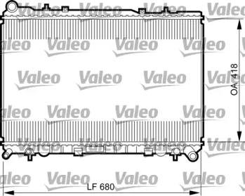 Теплообменник (VALEO: 735521)