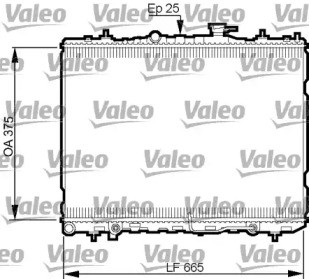 Теплообменник (VALEO: 735535)