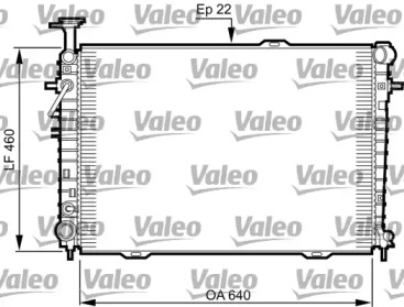 Теплообменник (VALEO: 735542)