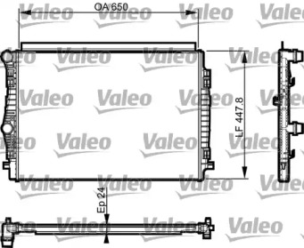 Теплообменник (VALEO: 735559)