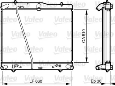 Теплообменник (VALEO: 735565)