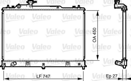 Теплообменник (VALEO: 735577)