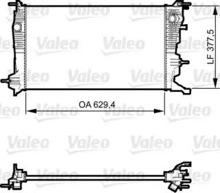 Теплообменник (VALEO: 735607)