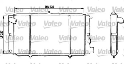 Теплообменник (VALEO: 810811)