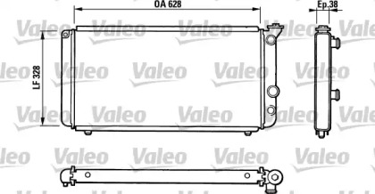 Теплообменник (VALEO: 810835)