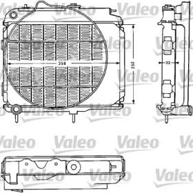 Теплообменник (VALEO: 810839)