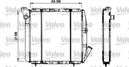 Теплообменник (VALEO: 810851)