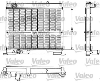 Теплообменник (VALEO: 810871)