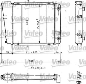 Теплообменник (VALEO: 810872)