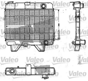 Теплообменник (VALEO: 810881)