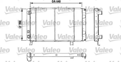 Теплообменник (VALEO: 810885)