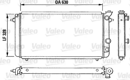 Теплообменник (VALEO: 810889)