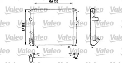 Теплообменник (VALEO: 810914)