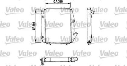 Теплообменник (VALEO: 810926)