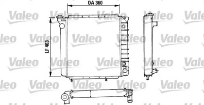 Теплообменник (VALEO: 810934)