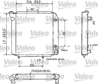 Теплообменник (VALEO: 810935)