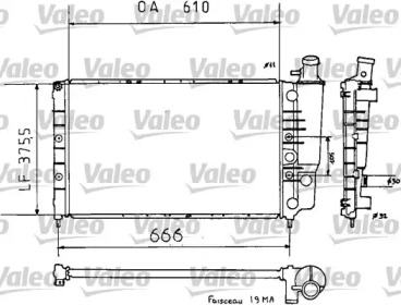 Теплообменник (VALEO: 810938)