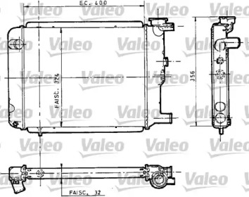 Теплообменник (VALEO: 810946)