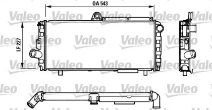 Теплообменник (VALEO: 810948)