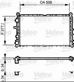 Теплообменник (VALEO: 810949)