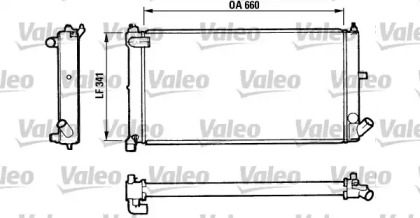 Теплообменник (VALEO: 810954)