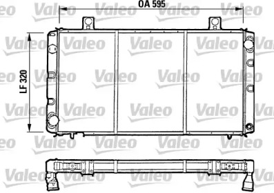 Теплообменник (VALEO: 810965)