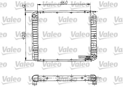 Теплообменник (VALEO: 810970)