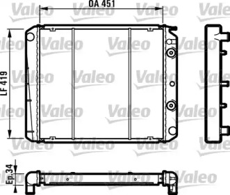 Теплообменник (VALEO: 810971)