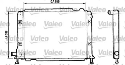 Теплообменник (VALEO: 810982)