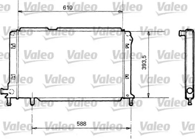 Теплообменник (VALEO: 810985)