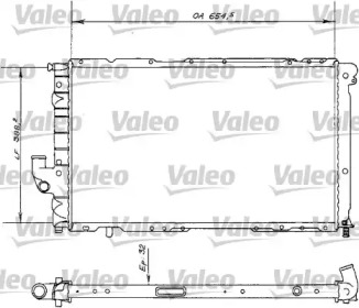 Теплообменник (VALEO: 810989)