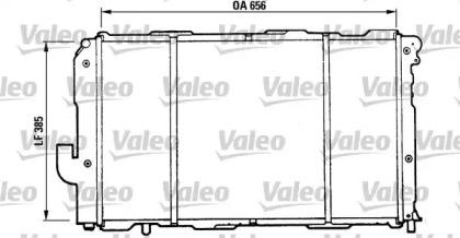 Теплообменник (VALEO: 810990)