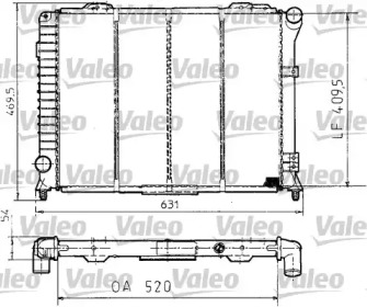 Теплообменник (VALEO: 810994)