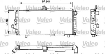 Теплообменник (VALEO: 811010)