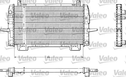 Теплообменник (VALEO: 811048)