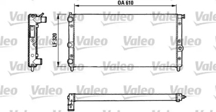 Теплообменник (VALEO: 811067)