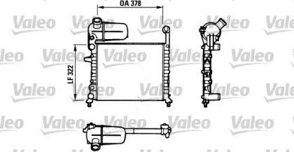 Теплообменник (VALEO: 811069)